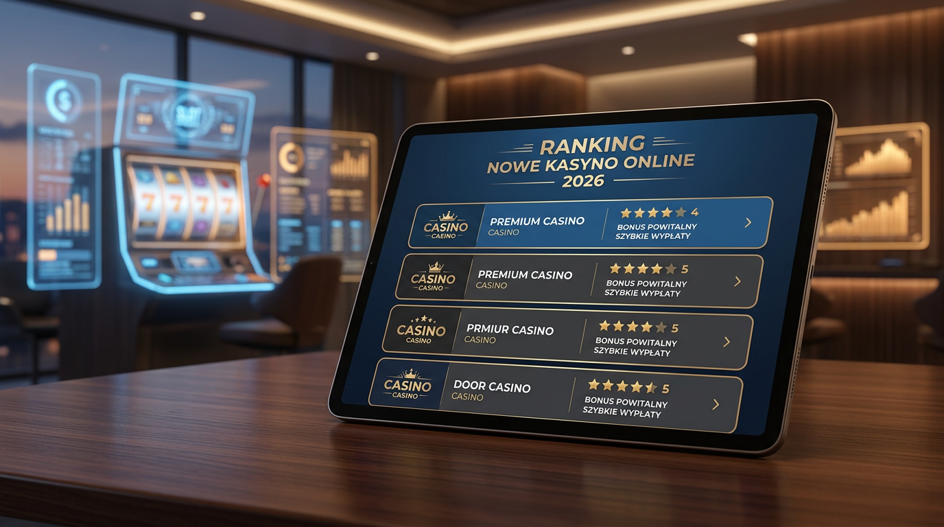 Ranking najlepszych nowych kasyn online 2026